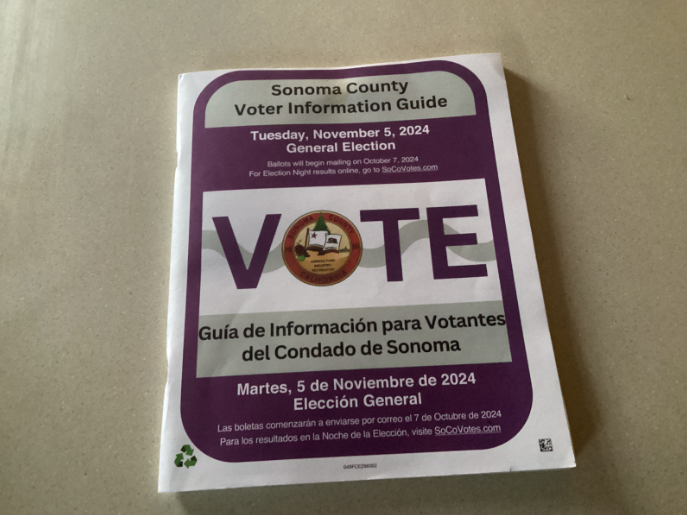 Registered voters can expect a packet including information about propositions, including arguments for and against. (Photo By: Kai Lunden). 
